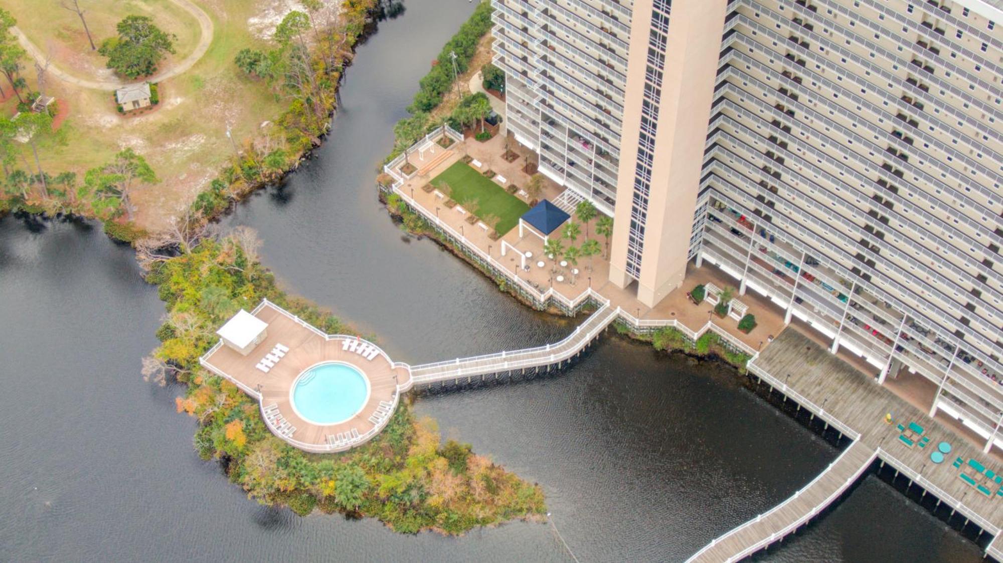 Ocean View 10Th Floor Condo At The Laketown Wharf 1004 Panama City Beach Exterior photo